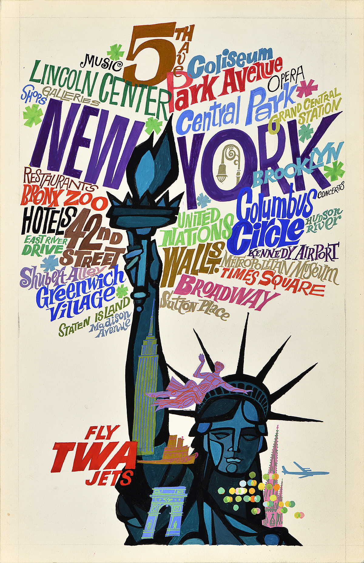 An Exhibition of Travel Posters Traces the Rise of New York