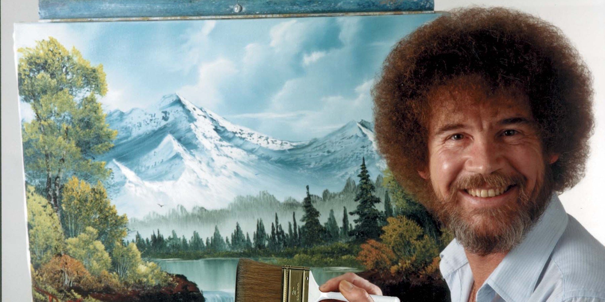 Bob Ross art from 'The Joy of Painting,' episode one is for sale