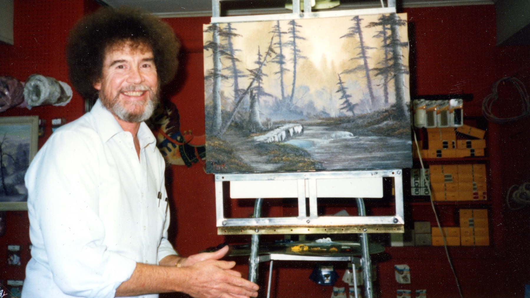 You Can Now Own the Home Where Bob Ross Artist Retreats Took Place