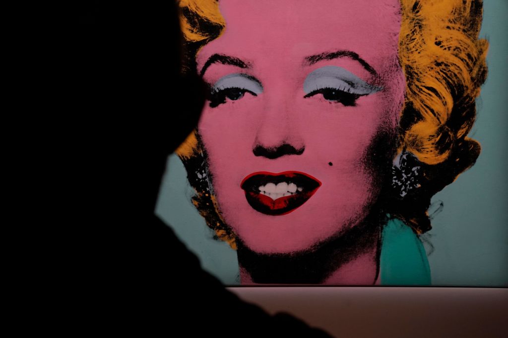 An Ethereal Blue Warhol Marilyn Goes for $195 Million at
