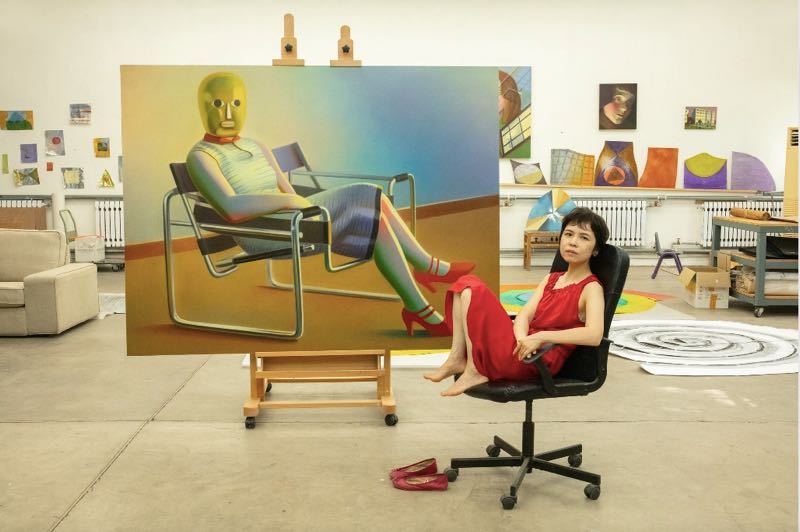 Chinese Artist Chen Ke Celebrates the Women of Bauhaus in a Colorful ...