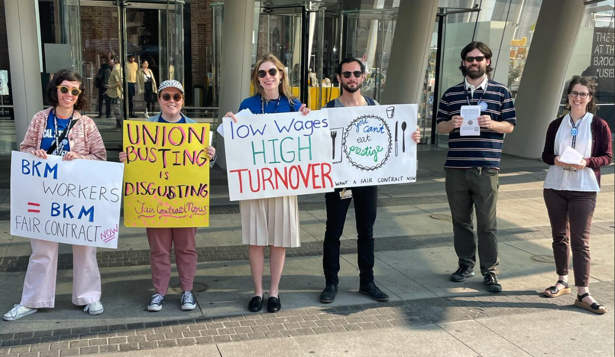Workers at the Brooklyn Museum Have Ratified Their First Union Contract ...
