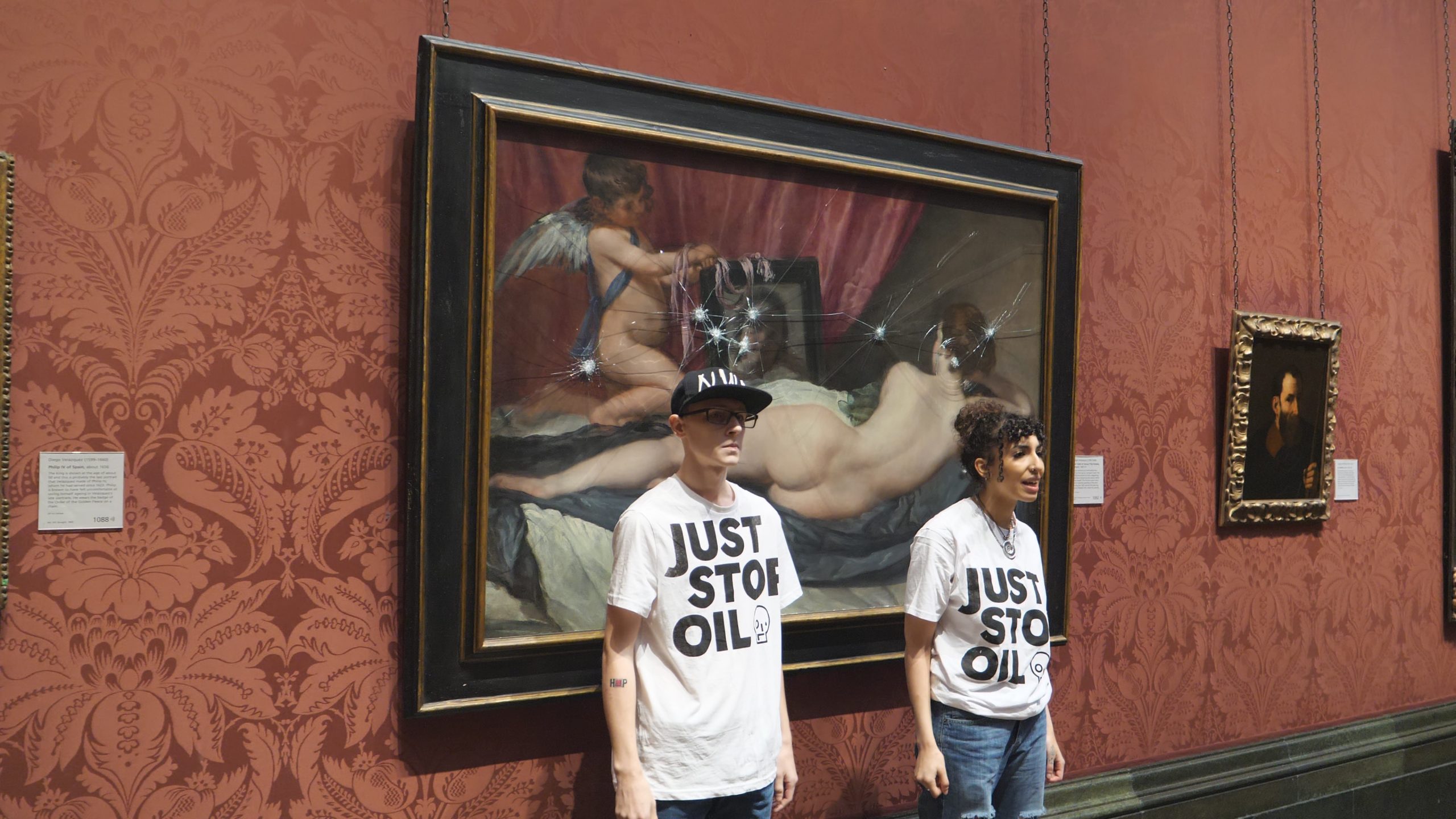 Two Climate Activists Shattered the Glass Protecting Diego Velázquez’s ‘Rokeby Venus’ at London’s National Gallery