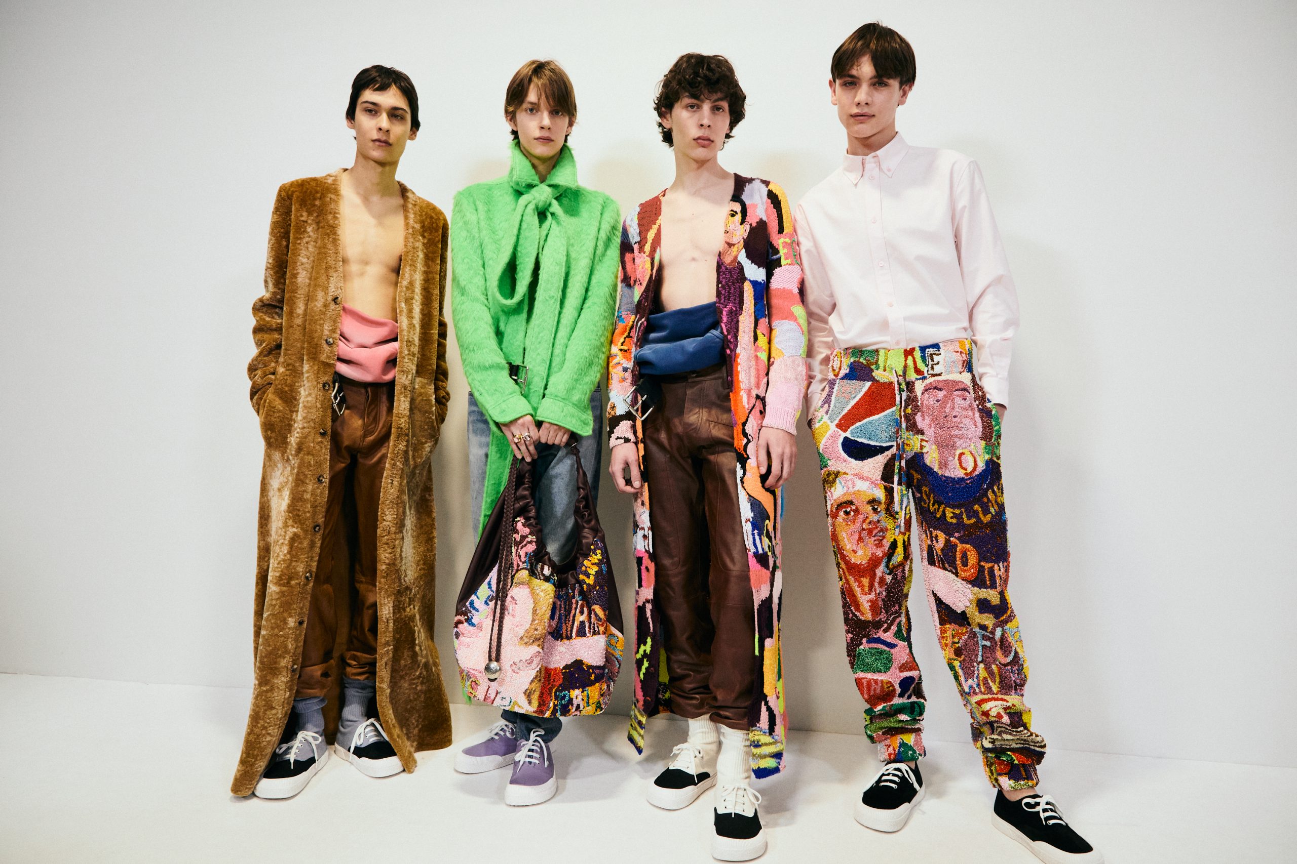 Jonathan Anderson Teamed Up with Painter Richard Hawkins for Loewe’s ...