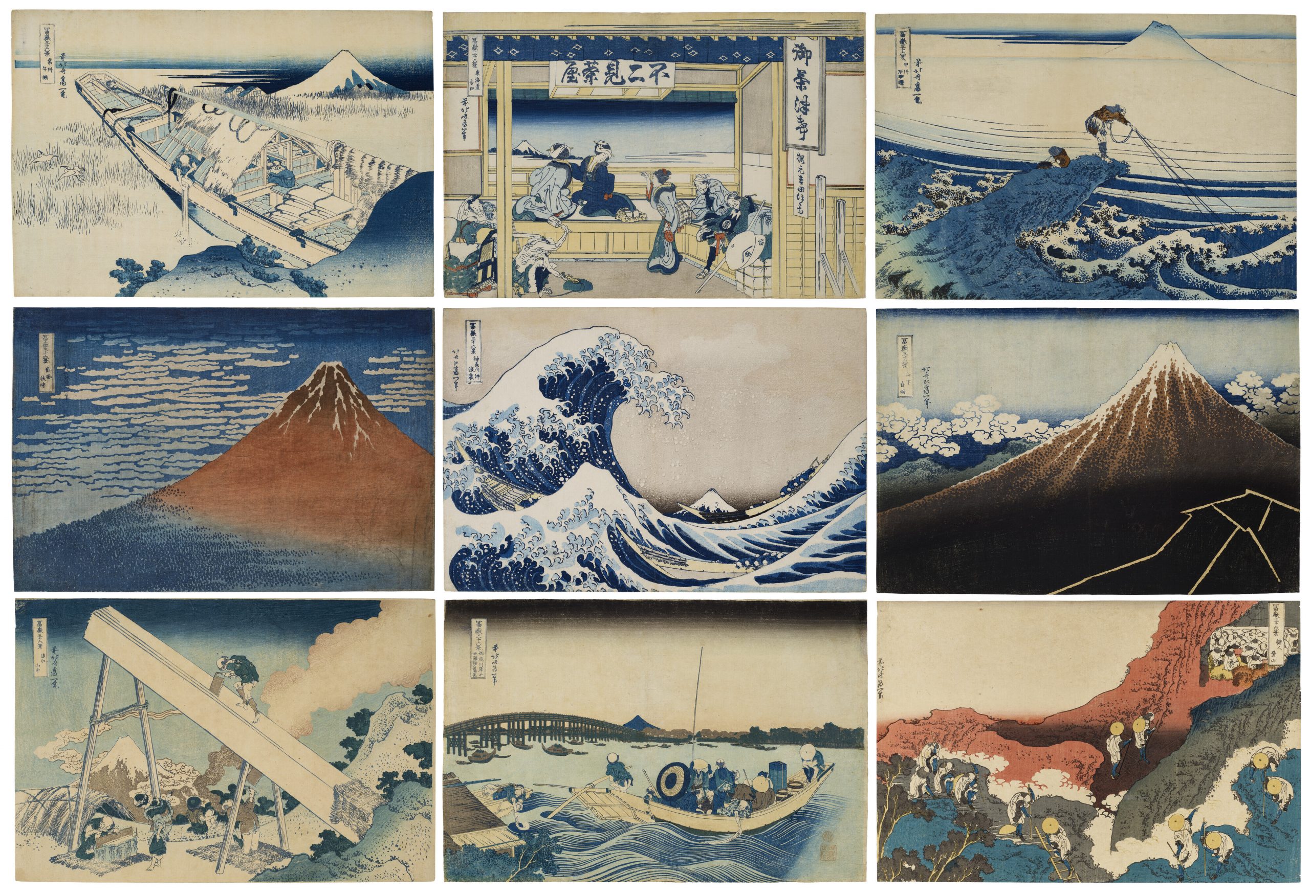 Work of the Week: Katsushika Hokusai’s ‘Thirty-Six Views of Mount Fuji’