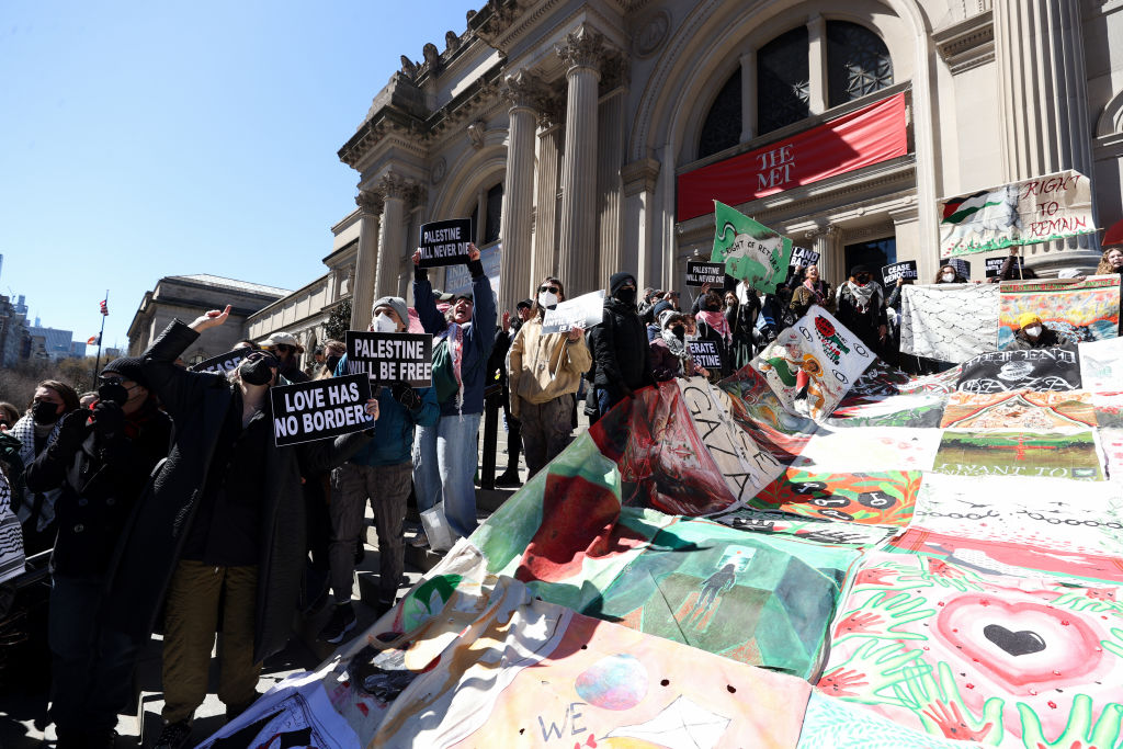 Pro-Palestine Activists Take Over the Met, British Museum