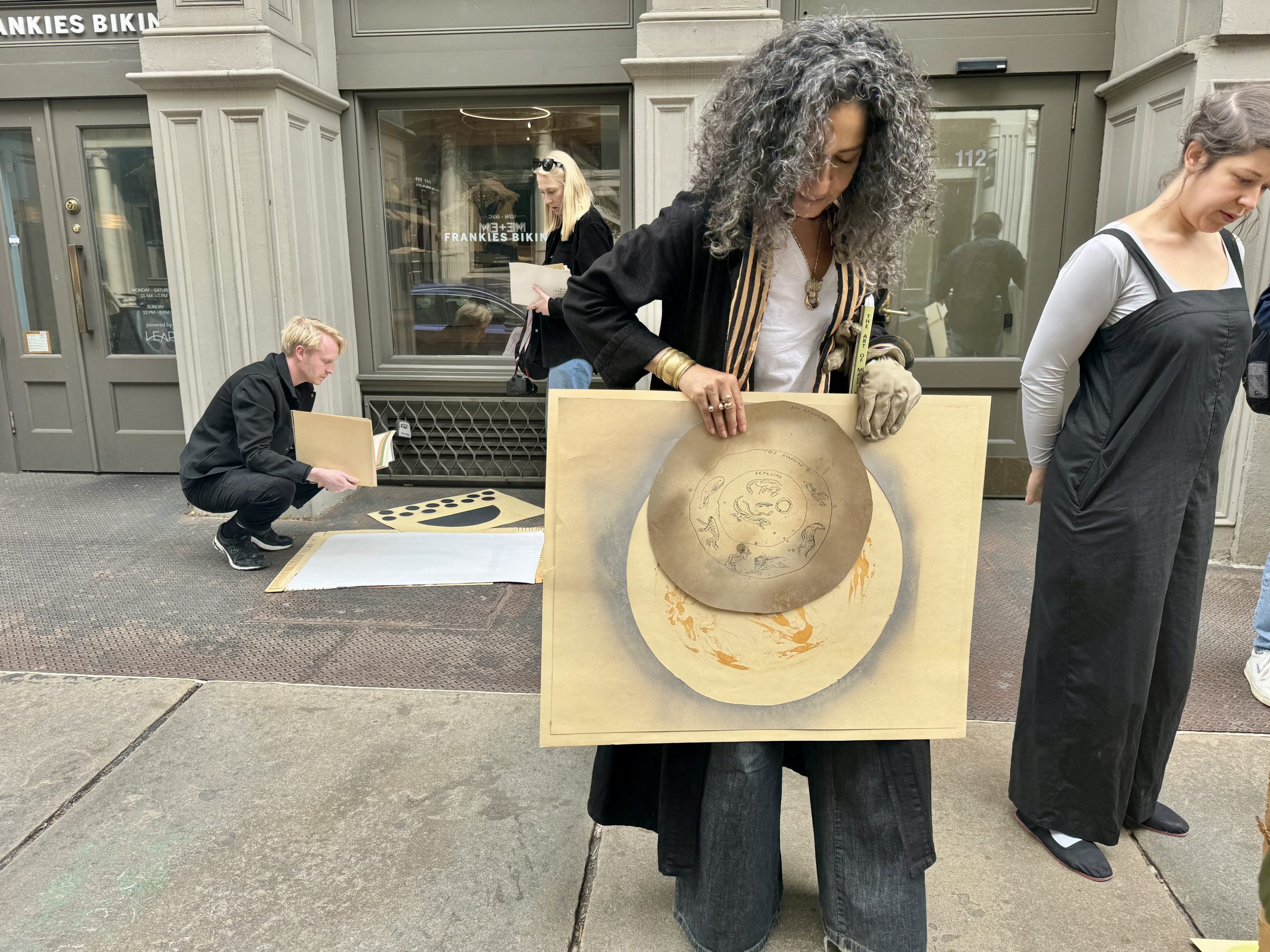 Art and Ephemera Once Owned by Pioneering Artist Mary Beth Edelson Discarded on the Street in SoHo
