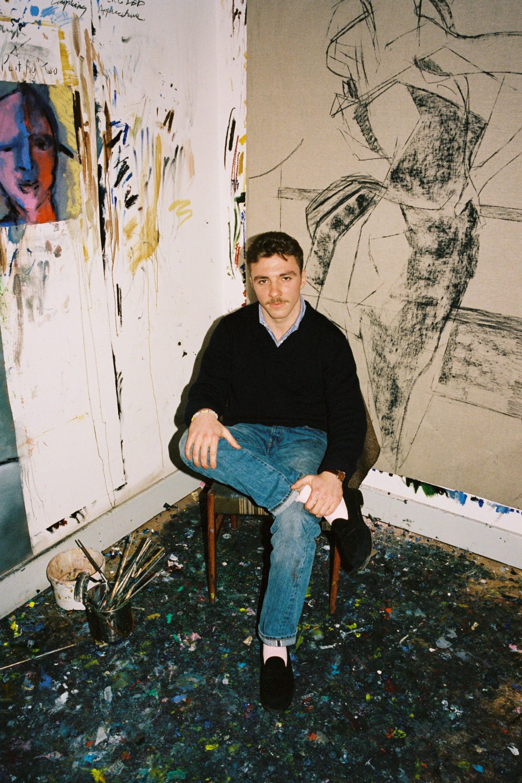 Painter Rocco Ritchie, Son of Madonna, Takes a Bow with Miami Pop-Up