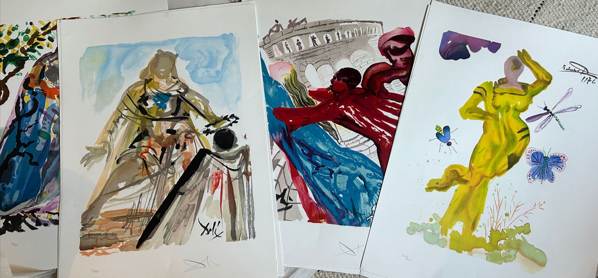 Signed Dalí Prints, Forgotten for Decades in a London Garage