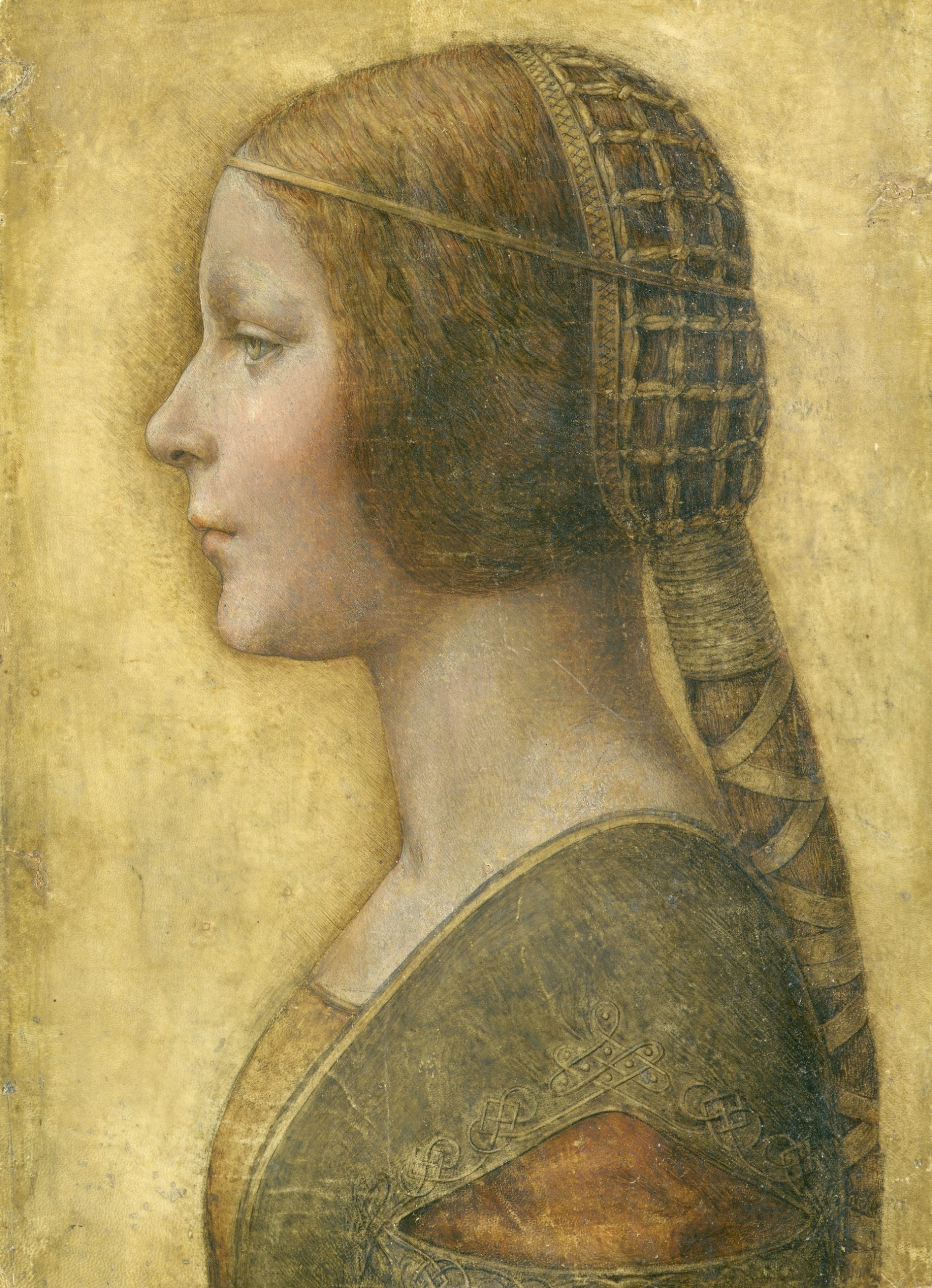 Did Leonardo leave his fingerprint on this portrait?