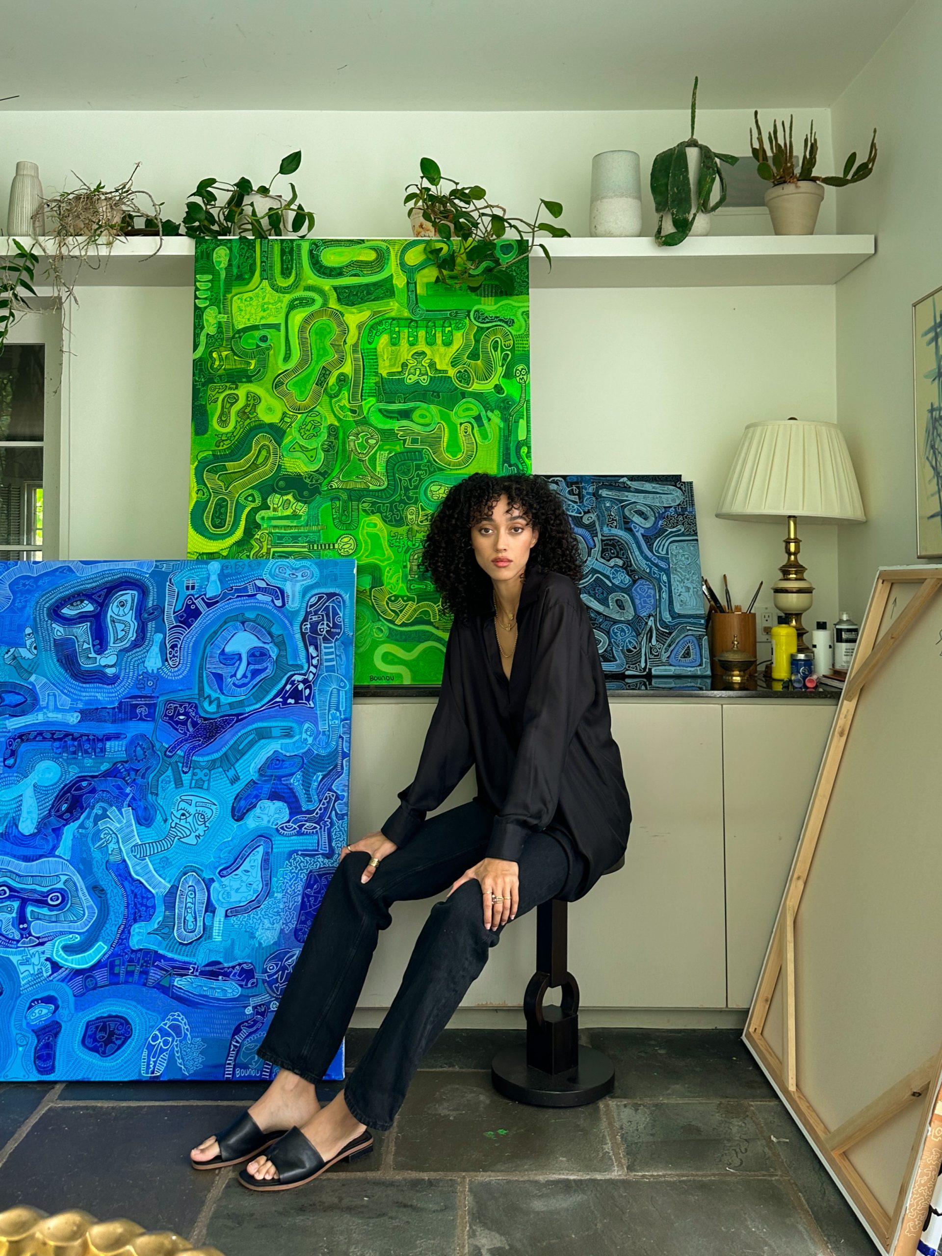 7 Questions for Sophia Bounou on How Fashion and Painting Aren’t So
