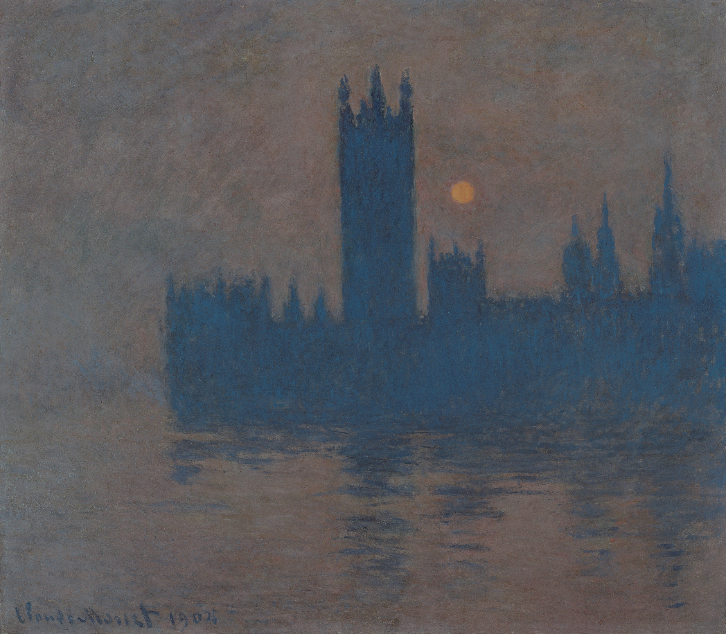 Monet’s Obsessive Paintings of the Thames Reunited in London