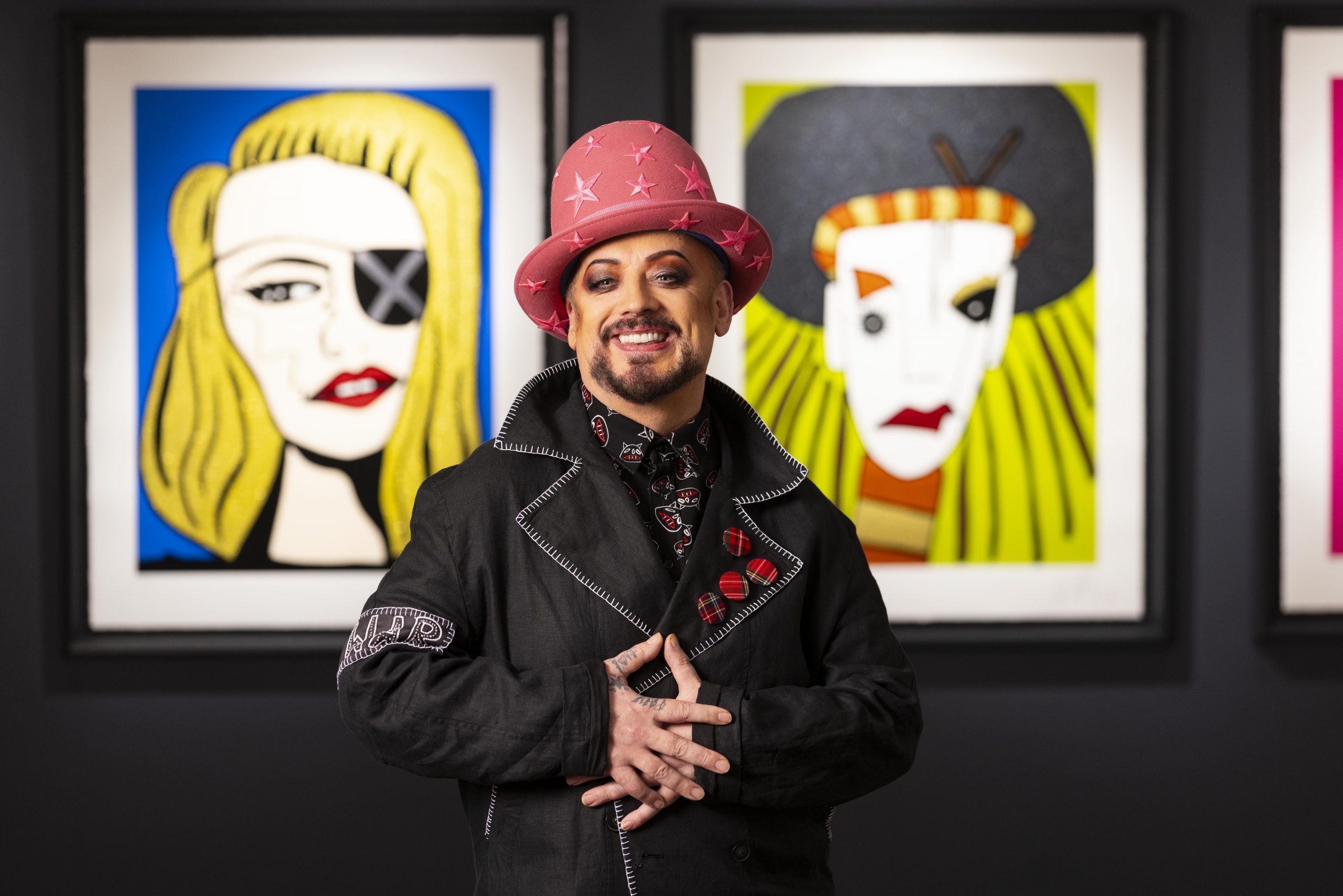 Boy George’s First Art Collection Swarms With Famous Faces, Including ...