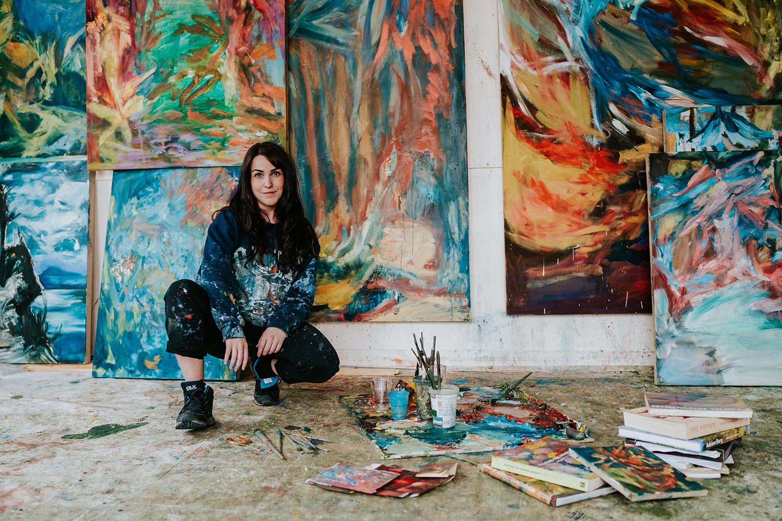 Sarah Cunningham, Rising British Painter of Hypnotic Canvases, Dies at ...