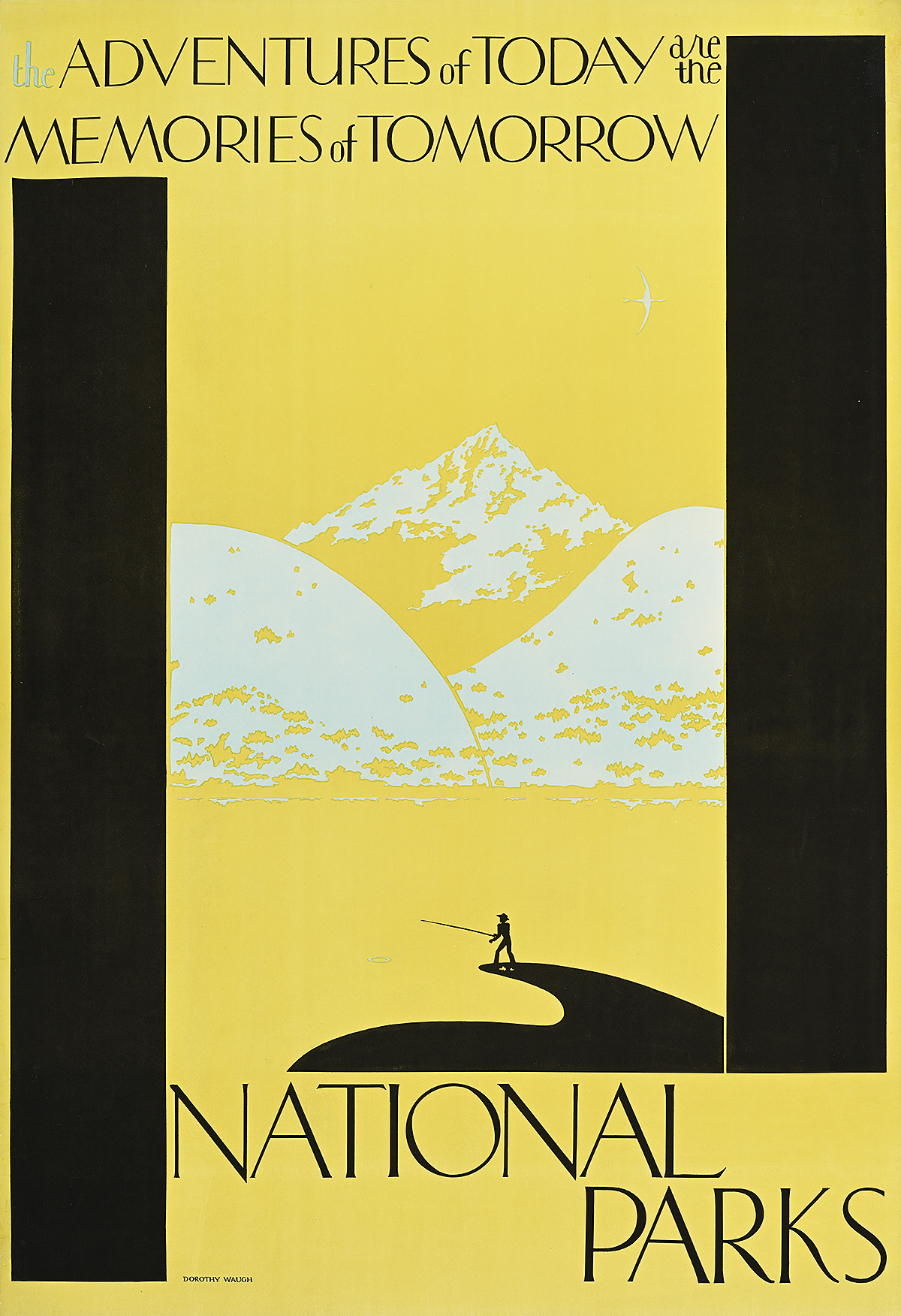 The Hidden Pioneer: How Dorothy Waugh's National Parks Posters Revolutionized American Design