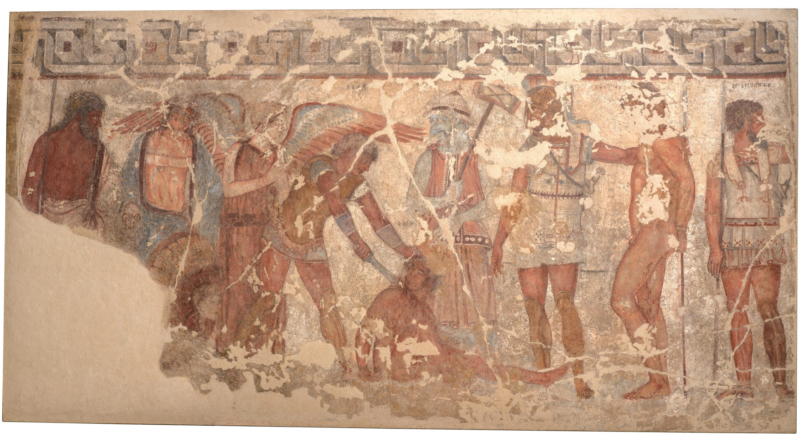 Prized Etruscan Frescoes, Newly Acquired by Italy, Go on View