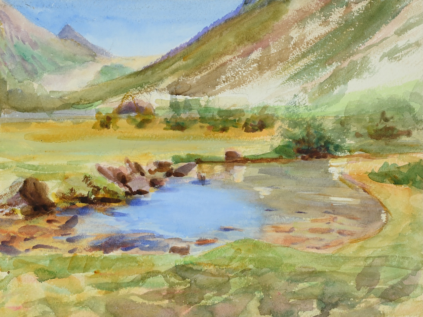 Emily Sargent’s Watercolors Arrive at Auction After Decades Hidden in a Trunk