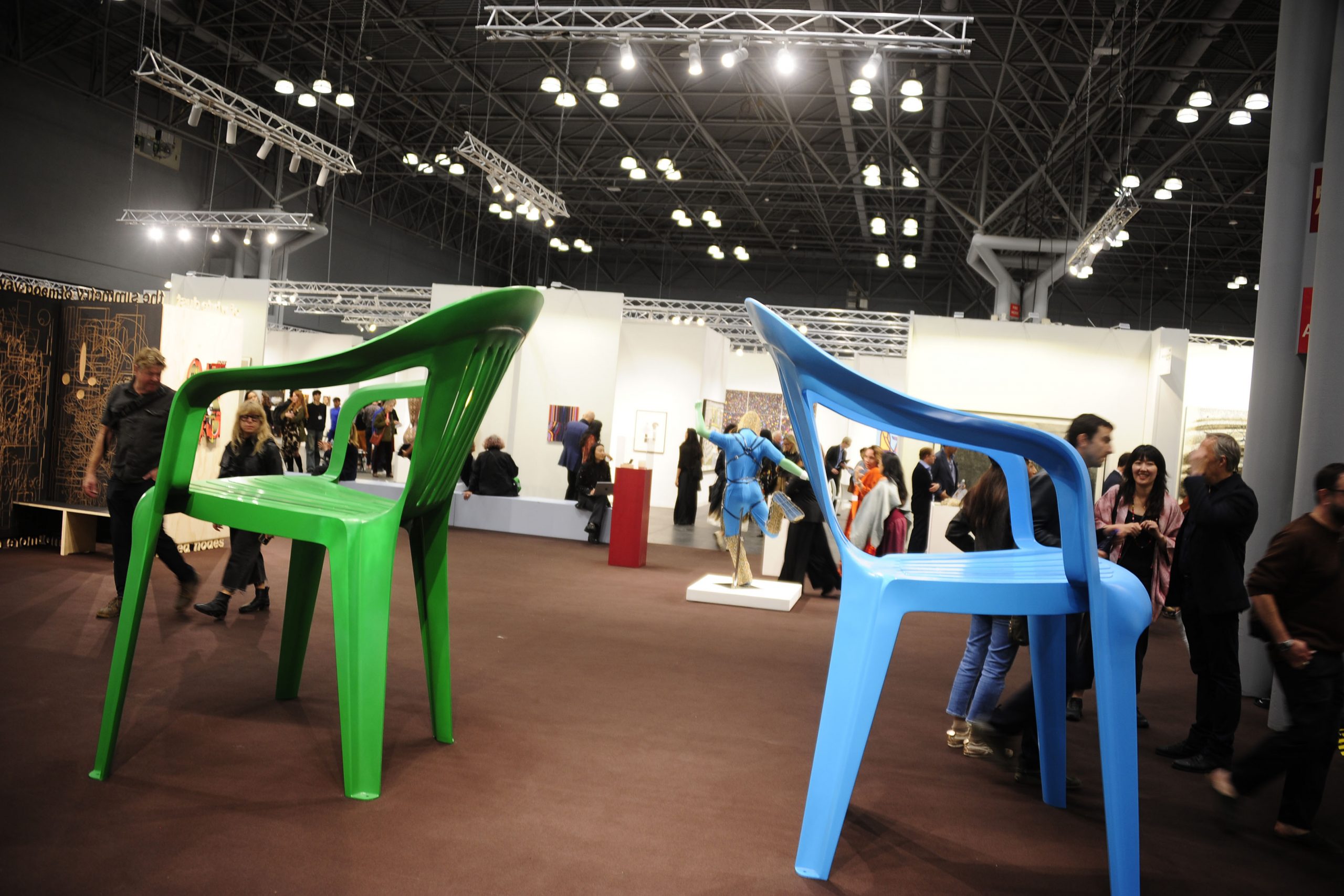 In the Hot Seat! Are Monumental Armory Show Sculptures Copies?