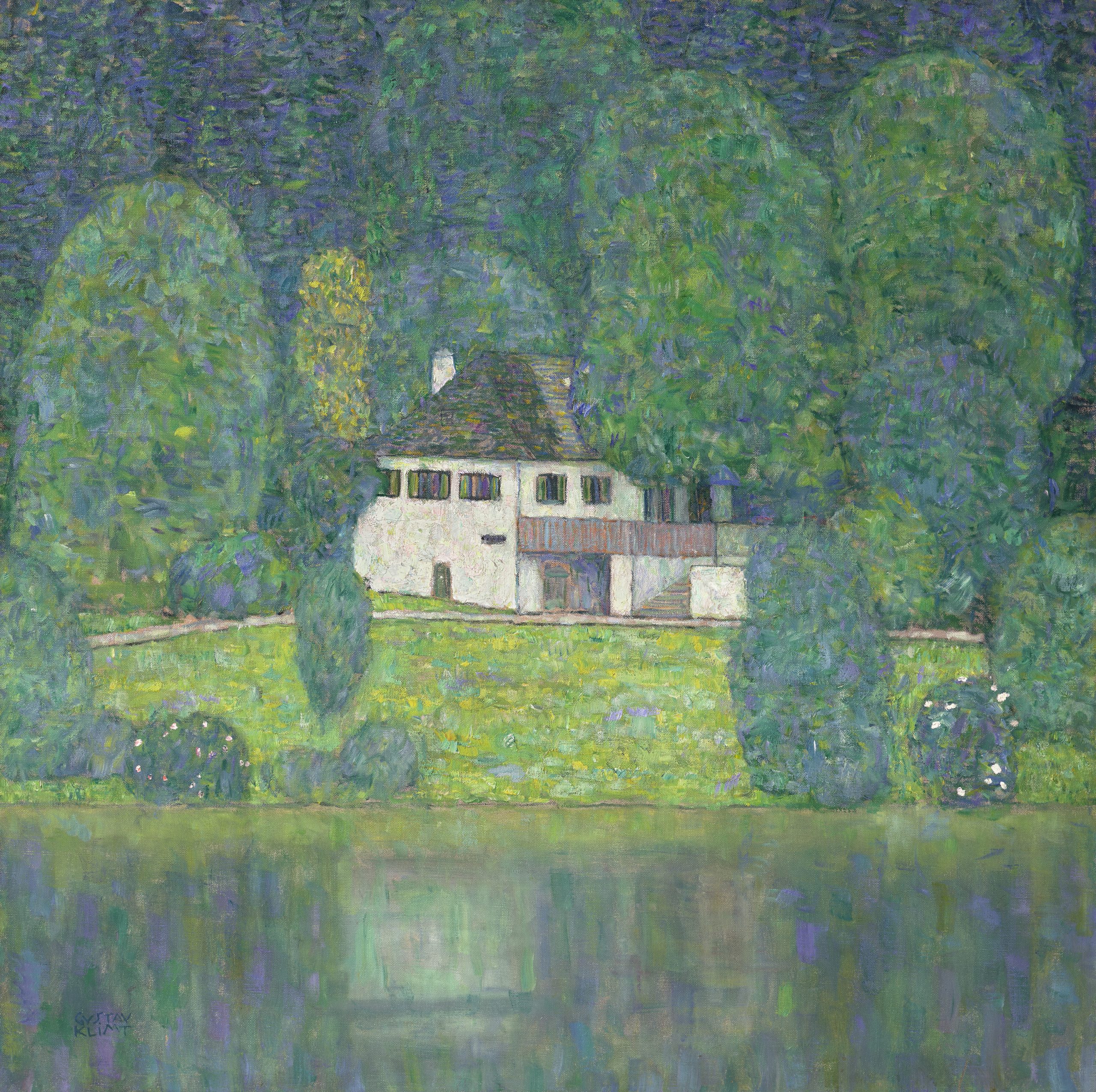 Image accompanying source report: Austrian lakeside view by Klimt heads to New York with up to $80 million estimate